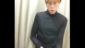 tranny sis eats cum