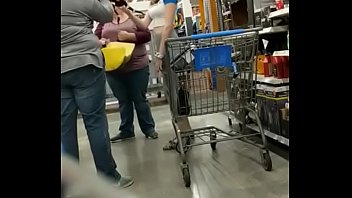 she rubsher tight gray spandex