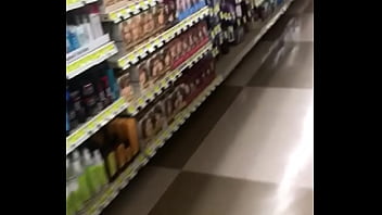 grabbing ass in grocery store porn