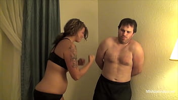 femdom face beating