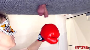 ballbusting stacy boxing balls