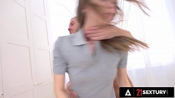 school babe sis tries anal