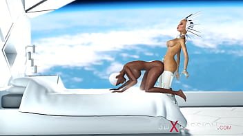futa ass fingering 3d