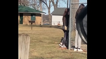sexy teen bj at park