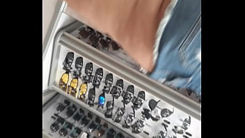 groping candid ass public