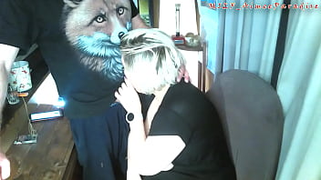 cruel old dad fucks the wife then his crying real daughter