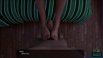 footjob roleplay step sister