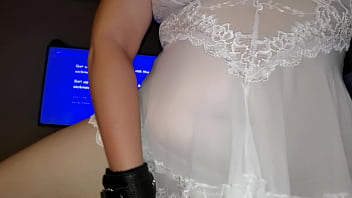 homemade mom helps stepson put condom on