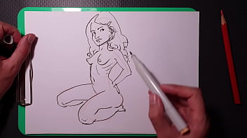 naked cartoon girl video