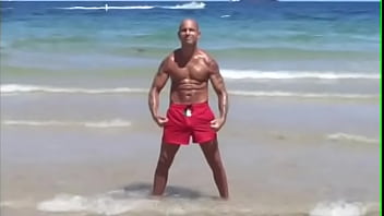 tight gym abs facesitting