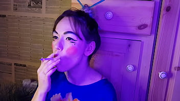 cigarette smoking japanese gfucked