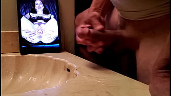 cumshot my sleep granny