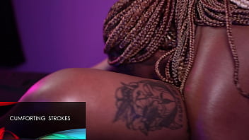 black woman play pussy panty