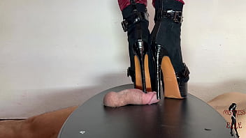 mistress trample crush belly out blood slave