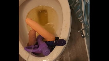 peeing toilet school voyeur